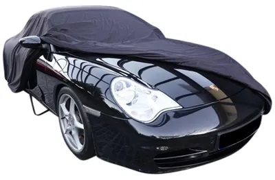 Image de Housse de voiture extérieure adaptée à Porsche 911 (996) Noir Imperméable et