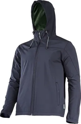 Produktbild von Softshelljacke Mit Kapuze, Schwarz, "L", Ce, Lahti