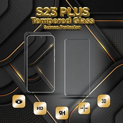 Obrázek produktu pro Samsung Galaxy S23 PLUS - tvrzené sklo 9H - 3D ochrana displeje v super kvalitě