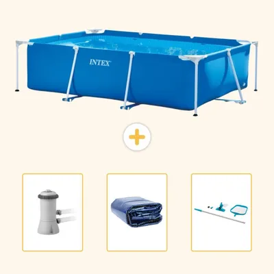 Produktbild von Rechteckiger Frame Pool - 300x200x75 cm - 4-teilig SCB78