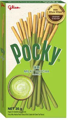 Produktbild von Pocky Milky Matcha (10 x 35g)