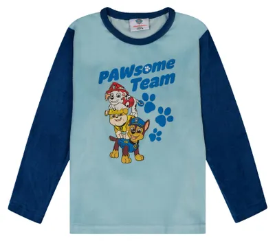 Produktbild von Paw Patrol Chase Marshall Kinder Jungen Pyjama Schlafanzug , Größe:110-116