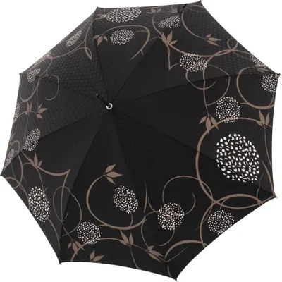 Zdjęcie produktu dla doppler Manufaktur parasol sztyft Elegance Bohème Fiori czarny
