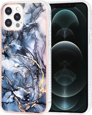 Produktbild von UNIQ Accessory iPhone 12 Pro Max TPU Back Cover - Marble Grey