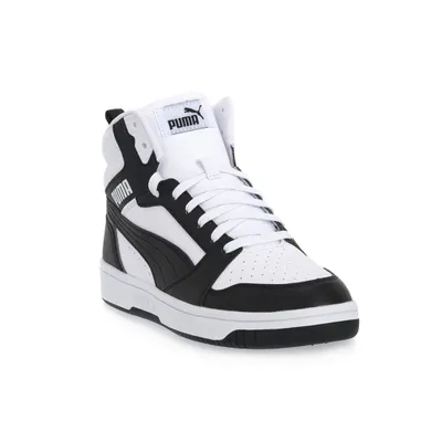 Image de Puma Puma Rebound V6 Mid Jr Sneakers Hoog - Zwart - Maat 36