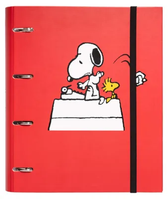 Produktbild von Grupo Erik Ringordner - Ordner A4 Premium Snoopy - Aktenordner 4 Ringe - Ringbuc