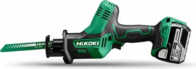 Produktbild von Hikoki Akku-Tigersäge CR18DAWPZ, Säbelsäge, Reciprosäge, Fuchsschwanz, Stichsägeblätter, 18 Volt