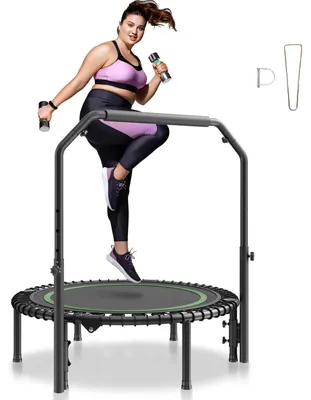 Zdjęcie produktu dla Mini trampolina - trampolina fitness - dmuchana trampolina - trampolina do ćwiczeń - składana trampolina o średnicy 40 cali