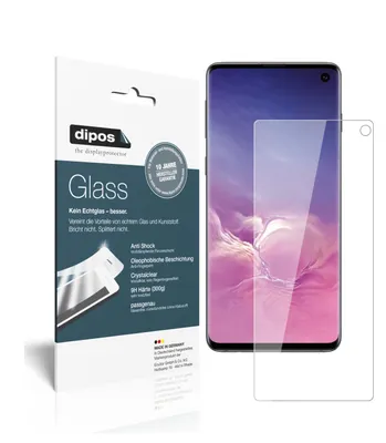 Produktbild von 2x ochranná fólie pro Samsung Galaxy S10 - anti-shock 9H fólie dipos Glass plastové sklo