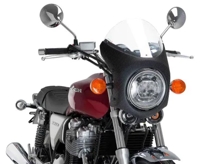 Zdjęcie produktu dla Szyba przednia PUIG 9515W Retro pasuje do HONDA CB1100 Przezroczysta