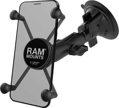 Zdjęcie produktu dla RAM Mounts RAM-B-166-UN10U, Telefon komórkowy/Smartfon, Rower/samochód, Czarny