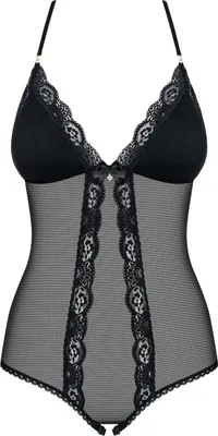 Productafbeelding van Obsessive 841-TED-1 S/M, Body, Zwart, Polyamide, L/XL, Effen, Nikkel