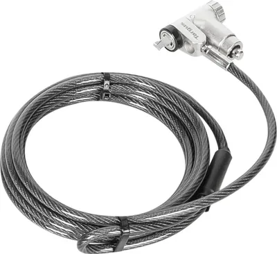 Produktbild von Targus ASP95GL, 2 m, Schlüssel, Galvanisiertes Stahl, Silber