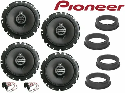 Produktbild von Pioneer passend für VW Golf 4 IV 1997 -2003 3 Wege Lautsprecher Komplett Set Tür Vorn Hinten 500 W