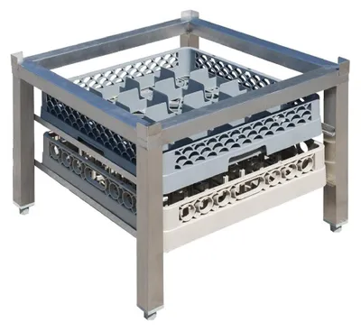 Image de Support de base pour lave-vaisselle, en acier inoxydable, universel
