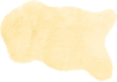Produktbild von Fellteppich in der Größe 70x110cm, Farbe natur