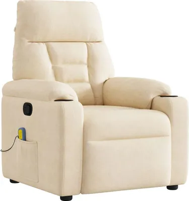Productafbeelding van Massagestoel microvezelstof beige
