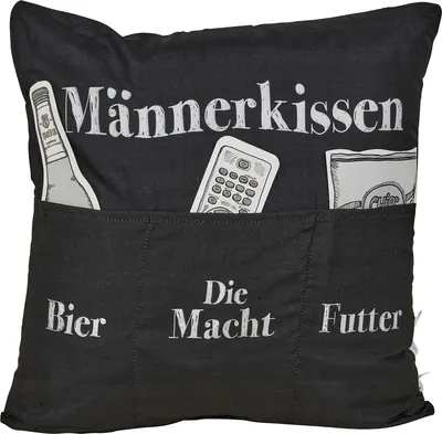 Produktbild von HERGO Sofahelden Kissen "Männerkissen"