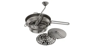 Produktbild von ERNESTO® Passiermühle  3 Siebeinsätze Mühle Edelstahl Passsiergerät