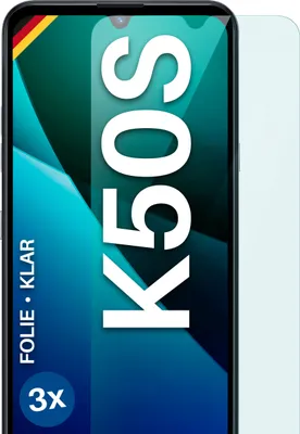 Produktbild von moex® 3x Schutzfolie kompatibel mit LG K50s - Displayschutzfolie dünn Folie, Klar