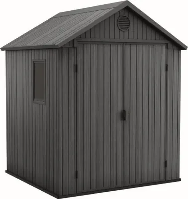 Obrázok produktu pre KETER Darwin Záhradný Domček 6X6 - Šedý 249359