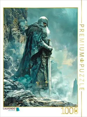 Produktbild von CALVENDO Puzzle König Artus | 1000 Teile Lege-Größe 64x48cm Foto-Puzzle für glückliche Stunden