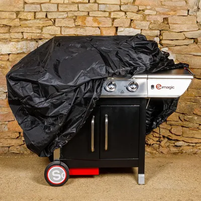 Image de Housse L 165 x l 63 x H 90 cm pour barbecue