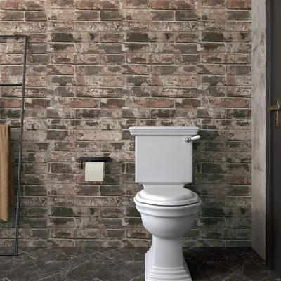 Image de Papier peint effet 3D - Film auto-adhésif imitation briques - Pour murs, cuisine, meubles et salle de bain - 40 cm x 200 cm