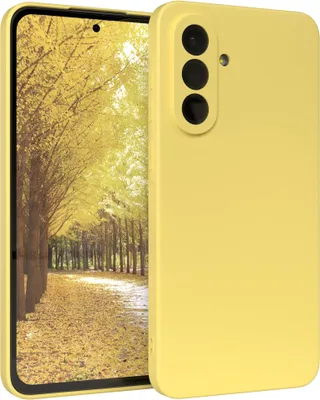 Produktbild von EAZY CASE - TPU Hülle für Samsung Galaxy A36, TPU Case stoßfeste Handyhülle, weiches Cover mit Kameraschutz, Silikonhülle in Gelb