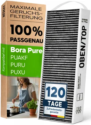 Zdjęcie produktu dla Filtr z węglem aktywnym do urządzeń Bora Pure, model PUAKF, przeznaczony do płyt grzewczych z obiegiem powietrza PURU lub PUXU