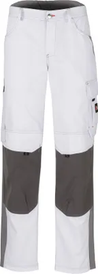 Produktbild von beb HANDWERK Herren Bundhose INFLAME Polyestermix Weiß/Grau 114