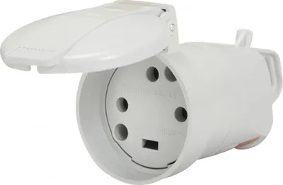 Image de Fiche électrique femelle 3 pôles + terre, 20 A, LEGRAND