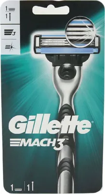 Zdjęcie produktu dla Gillette, Mach3, Maszynka, 1 sztuka (PRODUKT Z NIEMIEC)
