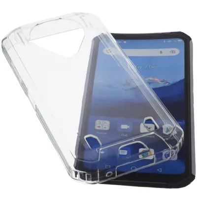 Produktbild von foto-kontor Hülle kompatibel mit Oukitel WP16 Tasche Gummi TPU Schutz Handytasche transparent