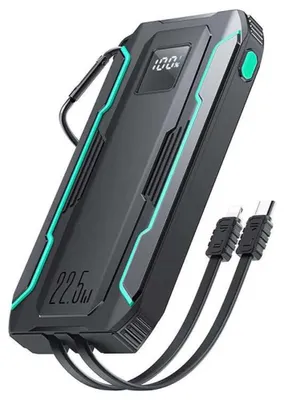 Obrázok produktu pre JOYROOM JR-L017, 10000 mAh, Lítium polymér (lipo), 3,7 V, Čierna