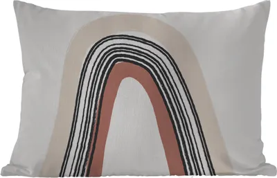 Produktbild von MuchoWow® Outdoor Kissen - Regenbogen - Pastell - Design - 60x40 cm - Wetterfest - Lounge Kissen - Zierkissen - Kissen für Innenräume