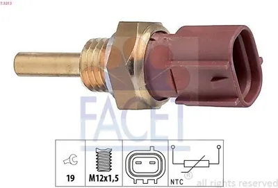 Image de FACET Capteur, température du liquide de refroidissement (7.3213) pour Impreza SUBARU Legacy I II