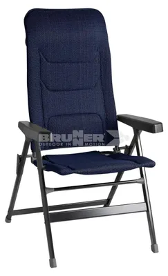 Produktbild von Brunner – Stuhl REBEL PRO LARGE – Maximale Belastung: 150 kg – Maße: 54 x 45 x H51,5/125 cm