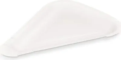 Produktbild von 250x Pizzateller aus PapierMix weiß 26,5 x 20 cm