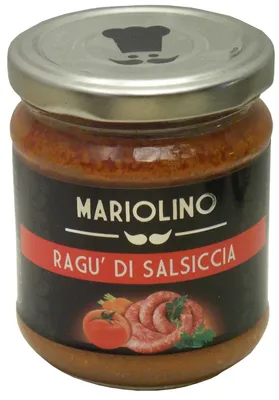 Produktbild von Hauswurstragout 212 ml. - Mariolino Sughi