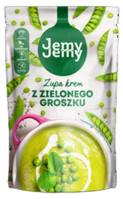 Zdjęcie produktu dla Jemyjemy Zupa Krem Z Zielonego Groszku 375 G