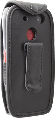 Produktbild von caseroxx Ledertasche mit Gürtelclip kompatibel mit Artfone C1 / C1+ aus Echtleder, Tasche mit Gürtelclip und Sichtfenster