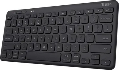 Image de Trust Lyra clavier RF sans fil + Bluetooth QWERTY Italien Noir