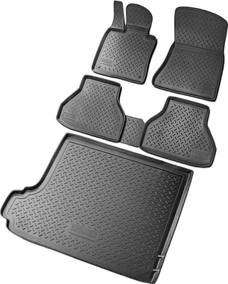 Produktbild von Fußmatten & Kofferraumwanne Set passend für  BMW X3 | Typ E83 | BJ 2003-2010
