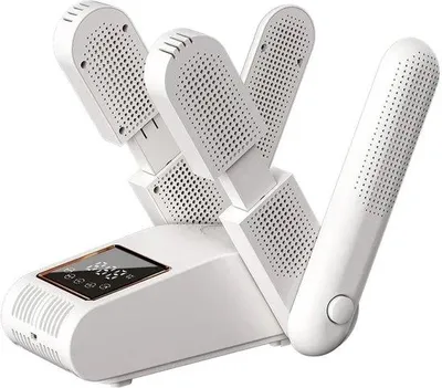 Image de Chauffe-bottes électriques avec double système de soutien en V, lampe UV et séchage rapide.