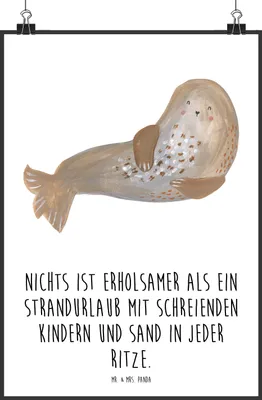 Produktbild von Mr. & Mrs. Panda Bild Sommerchaos DIN A5 - Weiß - Geschenk, Summer Vibes, Lebensfreude, Jahreszeiten, Sommerprodukte, Strand, Geschenke, Sommerferien, Feelings, wanddeko