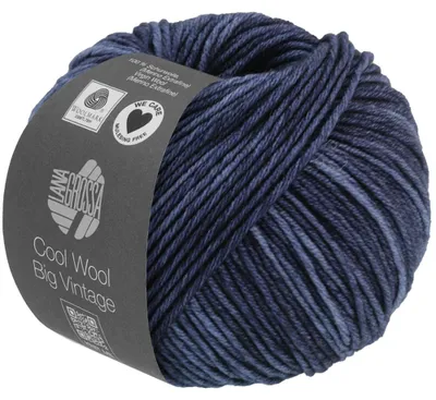 Produktbild von Lana Grossa - Cool Wool Big Vintage 7166 dunkelblau
