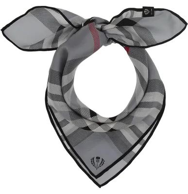 Produktbild von FRAAS Nicki Bandana Halstuch aus Seide mit Karomuster, Größe 51 x 51 cm