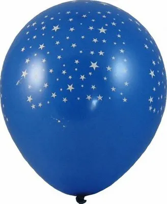 Produktbild von 50x Luftballons 'Sterne' Ø 300 mm Größe 'L'