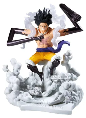 Obrázek produktu pro One Piece Senkozekkei PVC Statue Monkey D. Ruffy Gear 4 15 cm